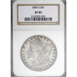 1895-S $1 XF45 NGC