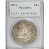 Image 1 : 1896 $1 Deep Mirror Prooflike MS64 PCGS