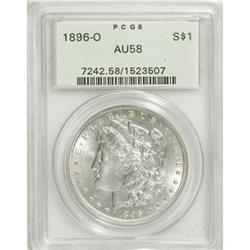 1896-O $1 AU58 PCGS