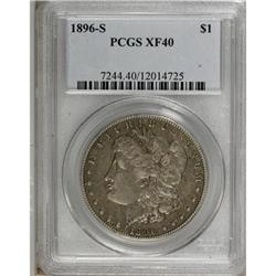 1896-S $1 XF40 PCGS