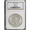 Image 1 : 1897-O $1 MS60 NGC