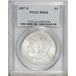 1897-S $1 MS64 PCGS