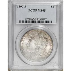 1897-S $1 MS65 PCGS