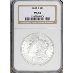 1897-S $1 MS65 NGC