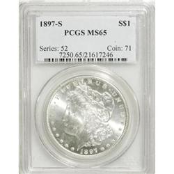 1897-S $1 MS65 PCGS