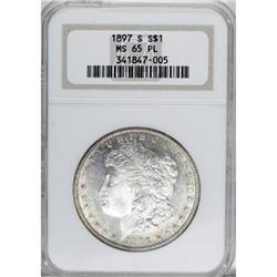 1897-S $1 Prooflike MS65 NGC