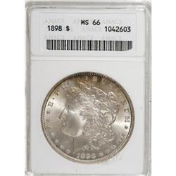 1898 $1 MS66 ANACS