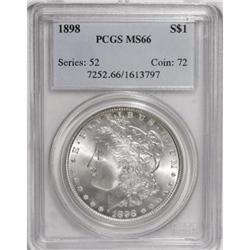 1898 $1 MS66 PCGS