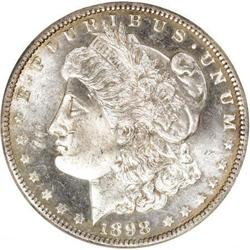 1898-O $1 Prooflike MS65 ANACS
