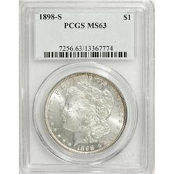 1898-S $1 MS63 PCGS