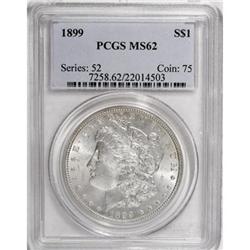 1899 $1 MS62 PCGS