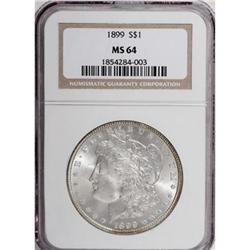 1899 $1 MS64 NGC
