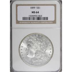 1899 $1 MS64 NGC