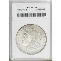 1899-S $1 Prooflike MS64 ANACS