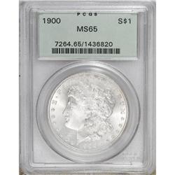 1900 $1 MS65 PCGS