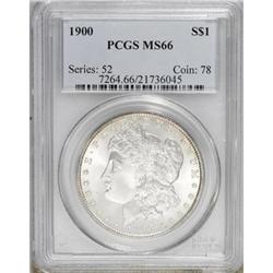 1900 $1 MS66 PCGS