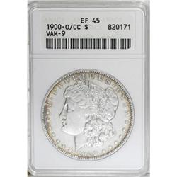 1900-O/CC $1 XF45 ANACS
