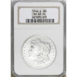 1900-S $1 Prooflike MS63 NGC