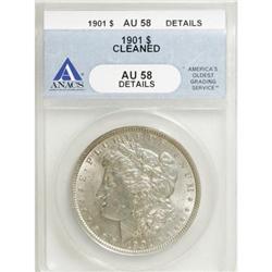 1901 $1 AU58 ANACS