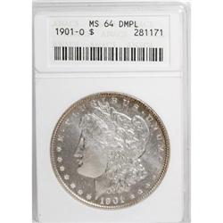 1901-O $1 Deep Mirror Prooflike MS64 ANACS