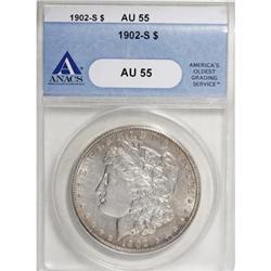 1902-S $1 AU55 ANACS