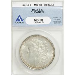 1902-S $1 MS60 ANACS