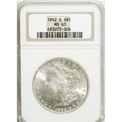 1902-S $1 MS63 NGC