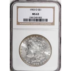 1903-O $1 MS63 NGC