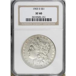 1903-S $1 XF40 NGC