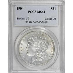 1904 $1 MS64 PCGS