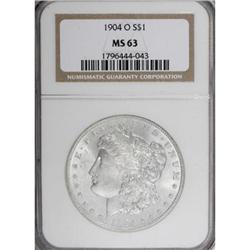 1904-O $1 MS63 NGC