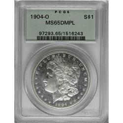 1904-O $1 Deep Mirror Prooflike MS65 PCGS