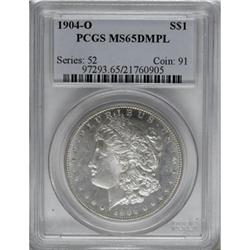 1904-O $1 Deep Mirror Prooflike MS65 PCGS