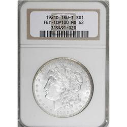 1921-D $1 MS62 NGC