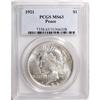 Image 1 : 1921 $1 MS63 PCGS