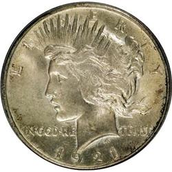 1921 $1 MS64 PCGS
