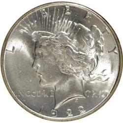 1922-S $1 MS64 NGC