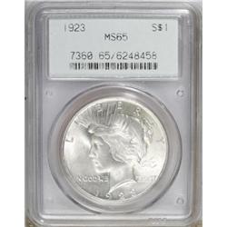 1923 $1 MS65 PCGS