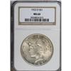 Image 1 : 1923-D $1 MS64 NGC