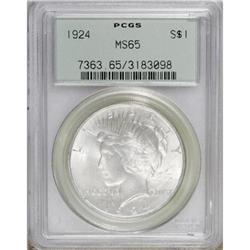 1924 $1 MS65 PCGS