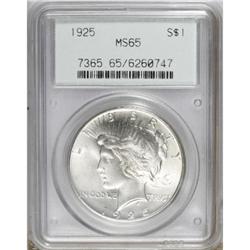 1925 $1 MS65 PCGS