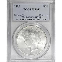 1925 $1 MS66 PCGS