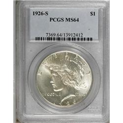 1926-S $1 MS64 PCGS