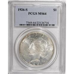 1926-S $1 MS64 PCGS