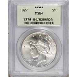 1927 $1 MS64 PCGS