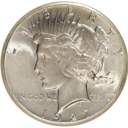 1927 $1 MS64 NGC