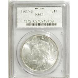 1927-S $1 MS62 PCGS