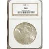 Image 1 : 1928 $1 MS62 NGC