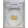 Image 1 : 1853 G$1 MS62 PCGS