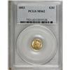 Image 1 : 1853 G$1 MS62 PCGS